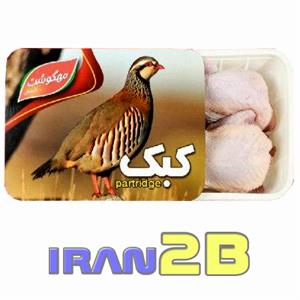 گوشت کبک بسته بندی مهگوشت